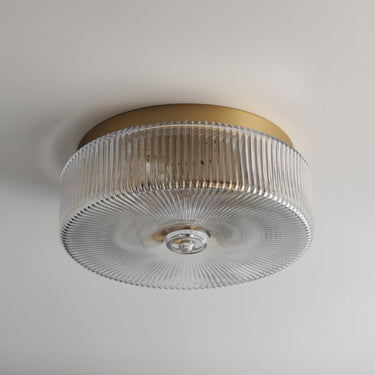 Maxim Lighting Kasbah 4-Light Flush Mount Satin Brass