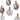 Finesse Decor Lustre Rectangular Chandelier - Bronze 