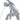 Finesse Decor Climbing Couple Set of Two Wall Sculptures - Matte White and Chrome 