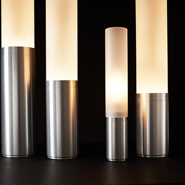Elise Modern Dimmable Table Lamp in Aluminum Finish by Pablo Designs - image 4