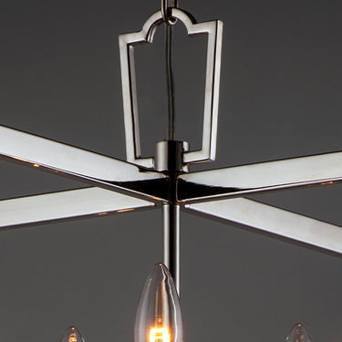 Maxim Lighting Lucent 5-Light Chandelier Polished Nickel