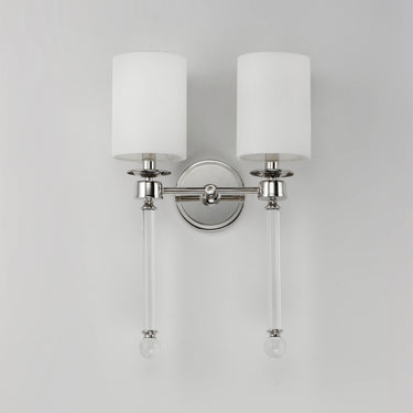 Maxim Lighting Lucent 2-Light Wall Sconce Polished Nickel