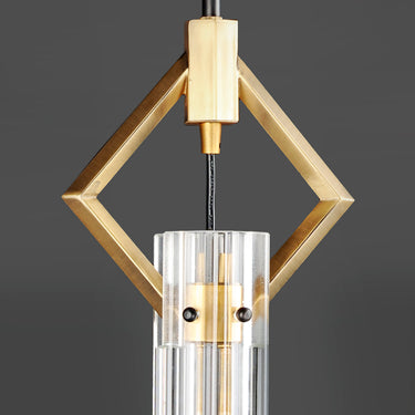 Maxim Lighting Flambeau Mini Pendant Black/Antique Brass