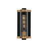 Maxim Lighting Opulent Outdoor Wall Sconce Black/Antique Brass
