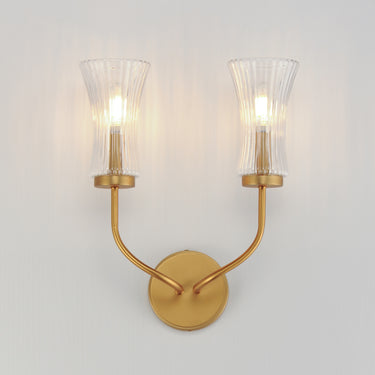 Maxim Lighting Camelot 2-Light Sconce Natural Aged Brass