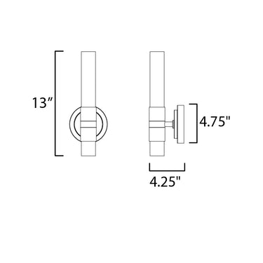 Maxim Lighting Ovation LED Wall Sconce Gold