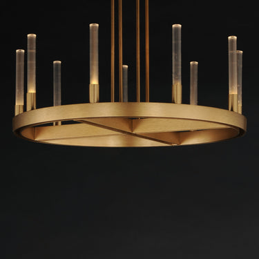 Maxim Lighting Ovation 24" LED Chandelier Gold