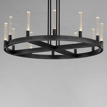 Maxim Lighting Ovation 12-Light LED Chandelier Black