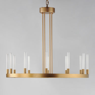 Maxim Lighting Ovation 12-Light LED Chandelier Gold