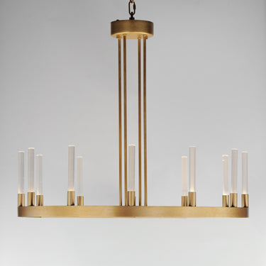 Maxim Lighting Ovation 12-Light LED Chandelier Gold