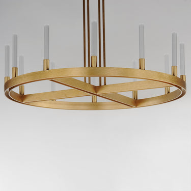 Maxim Lighting Ovation 12-Light LED Chandelier Gold