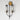 Maxim Lighting Regent 2-Light Wall Sconce Black/Antique Brass