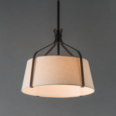 Maxim Lighting Bandera 14" Pendant Dark Bronze