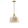 Maxim Lighting Bandera 14" Pendant Natural Aged Brass