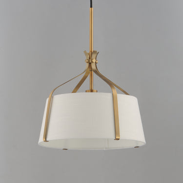 Maxim Lighting Bandera 14" Pendant Natural Aged Brass