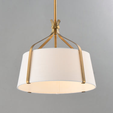 Maxim Lighting Bandera 14" Pendant Natural Aged Brass