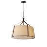 Maxim Lighting Bandera 20" 3-Light Pendant Dark Bronze