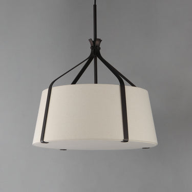 Maxim Lighting Bandera 20" 3-Light Pendant Dark Bronze