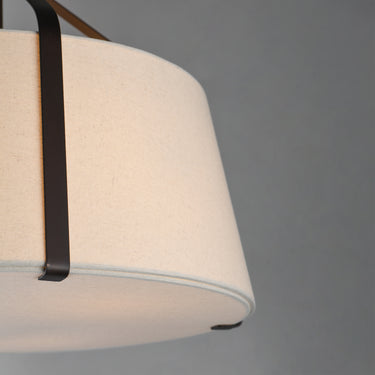 Maxim Lighting Bandera 20" 3-Light Pendant Dark Bronze