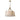 Maxim Lighting Bandera 20" 3-Light Pendant Natural Aged Brass