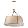 Maxim Lighting Bandera 30" 4-Light Pendant Natural Aged Brass