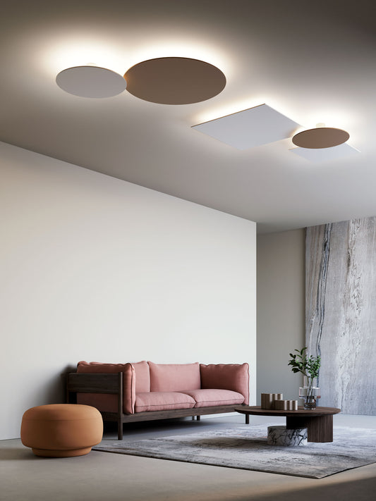 Lodes Puzzle Mega Round Large Wall/Ceiling Light