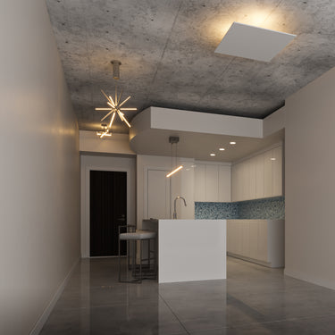 Lodes Puzzle Mega Square Large Wall Ceiling Light
