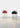 Oluce Medusa table lamps with metal domes inside clear glass cylinders, group view