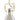 Finesse Decor Helios 1 LED light Pendant - Crystal & Gold 