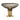 Morgan 16 inch table lamp by Visual Comfort with smoked Italian glass shade and dimmable LED in brass finish