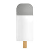 Ice Cream Mirror by EO in Smoked Grey, front view – image 1