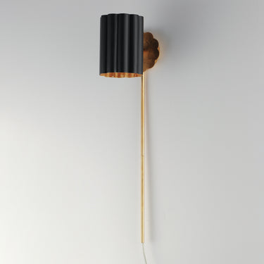 Maxim Lighting Primrose Wall Sconce Gold Leaf