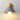 Maxim Lighting Primrose Wall Sconce Dark Grey/Gold Leaf