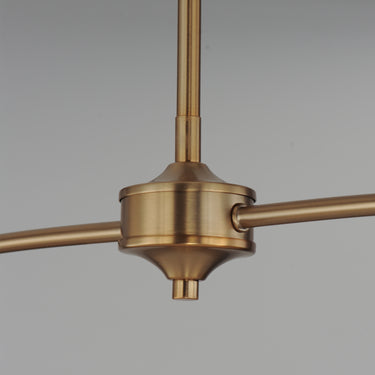 Maxim Lighting Saxon 2-Light Pendant Natural Aged Brass