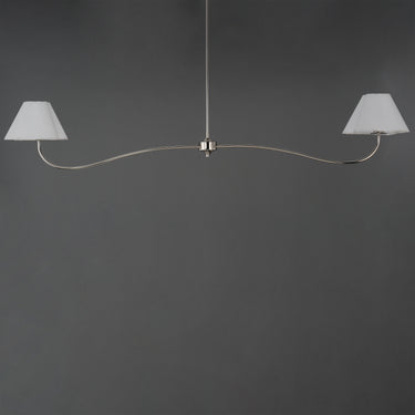 Maxim Lighting Saxon 2-Light Pendant Polished Nickel