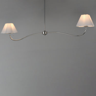 Maxim Lighting Saxon 2-Light Pendant Polished Nickel