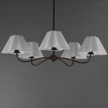 Maxim Lighting Saxon 5-Light Chandelier Oil Rubbed Bronze