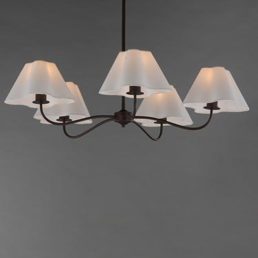 Maxim Lighting Saxon 5-Light Chandelier Oil Rubbed Bronze