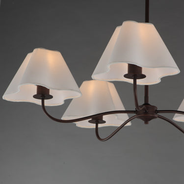 Maxim Lighting Saxon 5-Light Chandelier Oil Rubbed Bronze
