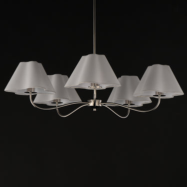 Maxim Lighting Saxon 5-Light Chandelier Polished Nickel