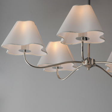 Maxim Lighting Saxon 5-Light Chandelier Polished Nickel