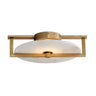 Maxim Lighting Quarry LED Wall Sconce/Flush Mount Natural Aged Brass