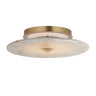 Maxim Lighting Quarry 15" LED Wall Sconce/Flush Mount Natural Aged Brass