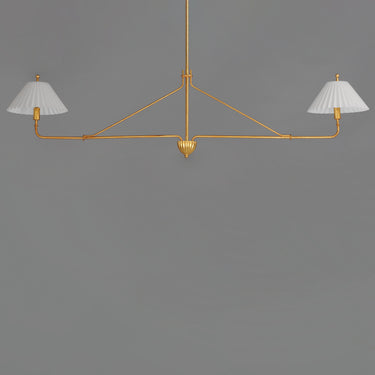 Maxim Lighting Kismet 2-Light Pendant Gold Leaf