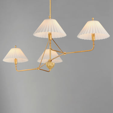 Maxim Lighting Kismet 4-Light Linear Pendant Gold Leaf
