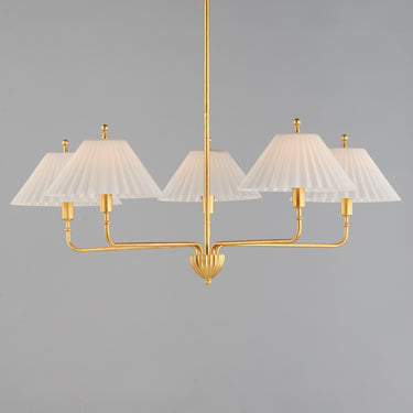 Maxim Lighting Kismet 5-Light Chandelier Gold Leaf