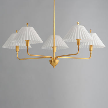Maxim Lighting Kismet 5-Light Chandelier Gold Leaf