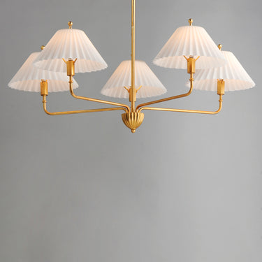Maxim Lighting Kismet 5-Light Chandelier Gold Leaf