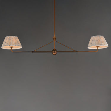 Maxim Lighting Dunbridge 2-Light Pendant Weathered Brass