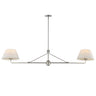 Maxim Lighting Dunbridge 2-Light Pendant Polished Nickel